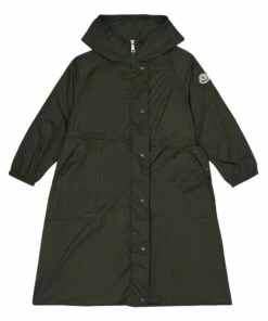 Wholesale 😀 Lins Parka Olive green Moncler Fashion Teen, Children 🔔