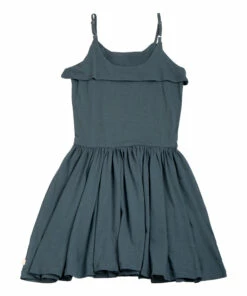 Deals ⌛ Lis Organic Cotton 👗 Dress Peacock blue Minimalisma Fashion Children 👍 -Outlet Kids' Fashion Store lis organic cotton dress peacock blue minimalisma fashion children 2