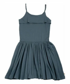 Deals ⌛ Lis Organic Cotton 👗 Dress Peacock blue Minimalisma Fashion Children 👍