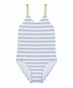 Best deal 🧨 Lisa 🩱 Swimsuit Grey Pacific Rainbow Fashion Teen, Children 😀