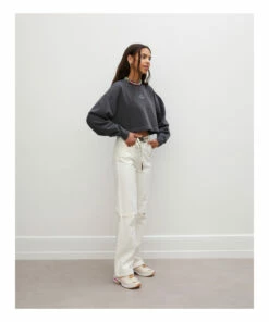 Best Pirce ✨ Liz Sweatshirt Dark grey Les Coyotes de Paris Fashion Teen, Children 🔥 -Outlet Kids' Fashion Store liz sweatshirt dark grey les coyotes de paris fashion teen children 2