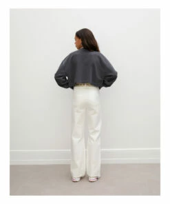 Best Pirce ✨ Liz Sweatshirt Dark grey Les Coyotes de Paris Fashion Teen, Children 🔥 -Outlet Kids' Fashion Store liz sweatshirt dark grey les coyotes de paris fashion teen children 5