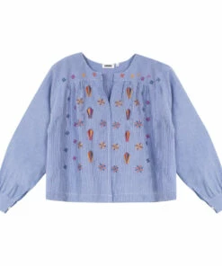 Discount 🎉 Lizzy Blouse Blue Indee Fashion Teen, Children 😀