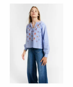 Discount 🎉 Lizzy Blouse Blue Indee Fashion Teen, Children 😀 -Outlet Kids' Fashion Store lizzy blouse blue indee fashion teen children 3