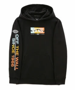 Promo 🎉 Logo Hoodie Black Vans Fashion Teen, Children 🛒