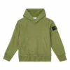Buy ✨ Logo Hoodie Khaki Stone Island Fashion Teen, Children 👏