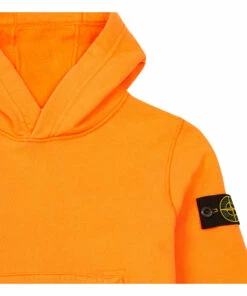 Discount ✨ Logo Hoodie Orange Stone Island Fashion Teen, Children ❤️ -Outlet Kids' Fashion Store logo hoodie orange stone island fashion teen children 1