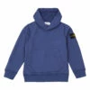 Best Pirce 🔔 Logo Hoodie Royal blue Stone Island Fashion Teen, Children 😍