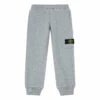 Discount ⭐ Logo Joggers Grey Stone Island Fashion Teen, Children 😍