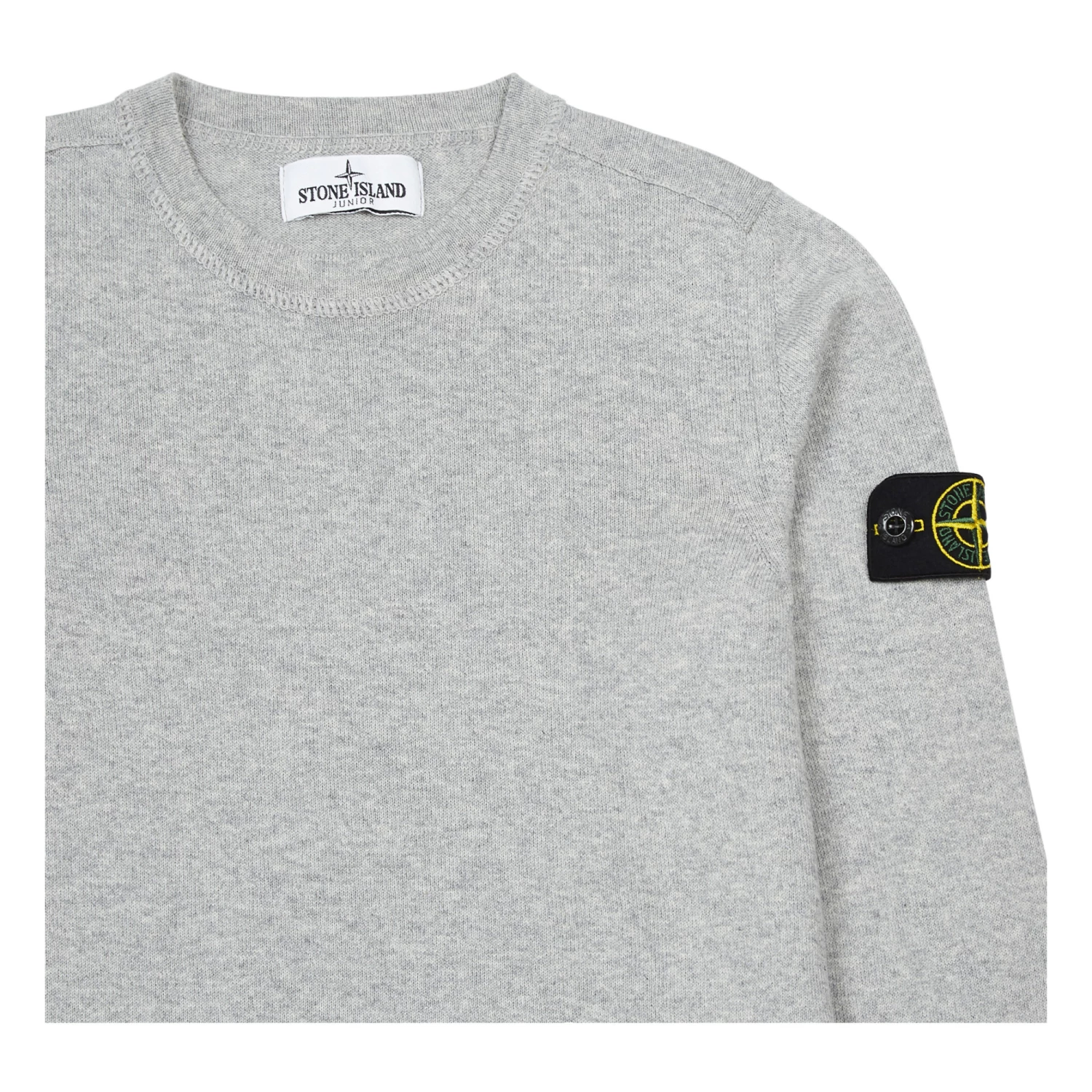 New ๐ Logo Jumper Grey Stone Island Fashion Teen, Children ๐ 2 New ๐ Logo Jumper Grey Stone Island Fashion Teen, Children ๐ - Image 2