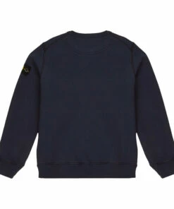 Best Sale ⭐ Logo Sweatshirt Navy blue Stone Island Fashion Teen, Children 😍 -Outlet Kids' Fashion Store logo sweatshirt navy blue stone island fashion teen children 2