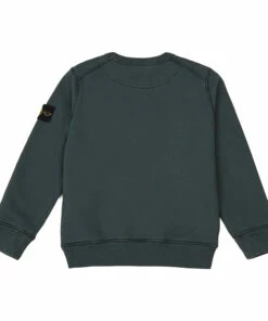 Outlet 🤩 Logo Sweatshirt Petrol blue Stone Island Fashion Teen, Children ✔️ -Outlet Kids' Fashion Store logo sweatshirt petrol blue stone island fashion teen children 2