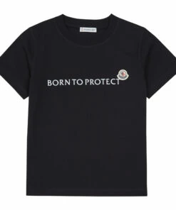 Top 10 😀 Logo T-shirt Black Moncler Fashion Teen, Children ❤️