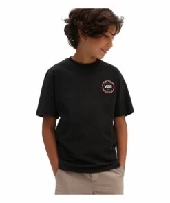 Discount 🔔 Logo T-shirt Black Vans Fashion Teen, Children 🔔 -Outlet Kids' Fashion Store logo t shirt black vans fashion teen children 2