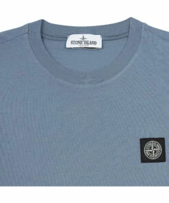 Cheapest ❤️ Logo T-shirt Blue Stone Island Fashion Teen, Children ✔️ -Outlet Kids' Fashion Store logo t shirt blue stone island fashion teen children 1