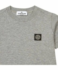 Coupon ✨ Logo T-shirt Grey Stone Island Fashion Teen, Children 😀 -Outlet Kids' Fashion Store logo t shirt grey stone island fashion teen children 1