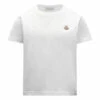 Best deal 🧨 Logo T-shirt White Moncler Fashion Teen, Children 🧨