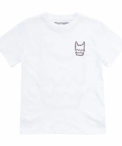Brand new 🌟 Logo T-shirt White Munsterkids Fashion Teen, Children ⭐