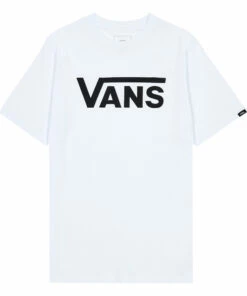Coupon 🌟 Logo t-shirt White Vans Fashion Teen, Children ❤️