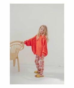 Flash Sale ✔️ Long Knitted Jumper Red Repose AMS Fashion Teen, Children 🤩 -Outlet Kids' Fashion Store long knitted jumper red repose ams fashion teen children 2