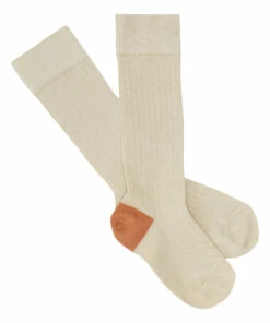 Cheap 👏 Long 🧦 Socks Ecru FUB Fashion Teen, Baby, Children 🌟