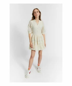 Best deal 😀 Lorient 👗 Dress Ecru Indee Fashion Teen, Children 🌟 -Outlet Kids' Fashion Store lorient dress ecru indee fashion teen children 2