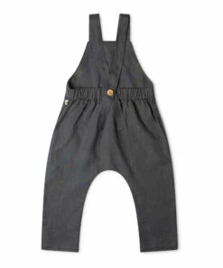 Outlet 👍 Lou Linen Overalls Charcoal grey Matona Fashion Baby, Children 🔥 -Outlet Kids' Fashion Store lou linen overalls charcoal grey matona fashion baby children 11