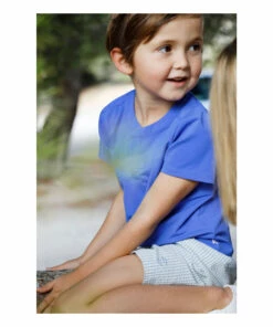 Deals ❤️ Louis T-shirt Indigo blue Canopea Fashion Children 😍 -Outlet Kids' Fashion Store louis t shirtlouis t shirt indigo blue canopea fashion children 2