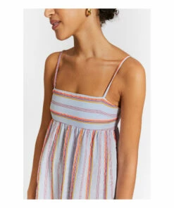 Hot Sale 🔔 Luang 👗 Dress Blue Indee Fashion Teen, Children ⭐ -Outlet Kids' Fashion Store luang dress blue indee fashion teen children 3