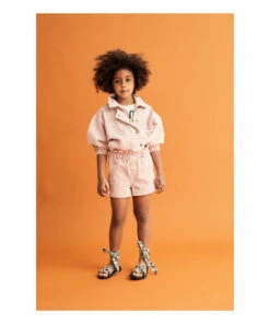 Best Pirce 🧨 Luisa Denim Jacket Pale pink the new society Fashion Teen, Children 🔔 -Outlet Kids' Fashion Store luisa denim jacket pale pink the new society fashion teen children 2