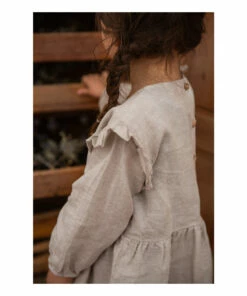 Flash Sale 💯 Luzia Linen Blouse Light eather grey Matona Fashion Baby, Children ❤️ -Outlet Kids' Fashion Store luzia linen blouse light eather grey matona fashion baby children 6