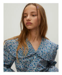 Brand new 😍 Maeva Blouse Blue Les Coyotes de Paris Fashion Teen, Children ⌛ -Outlet Kids' Fashion Store maeva blouse blue les coyotes de paris fashion teen children 2