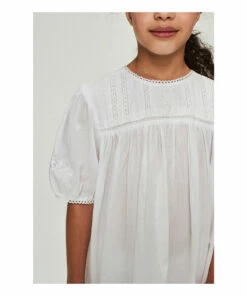 Deals 🤩 Magnolia Nightgown Ecru Faune Fashion Children 🧨 -Outlet Kids' Fashion Store magnolia nightgown ecru faune fashion children 4