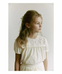 Outlet ✔️ Maite Blouse Ecru Louisiella Fashion Children ⌛ -Outlet Kids' Fashion Store maite blouse ecru louisiella fashion children 2