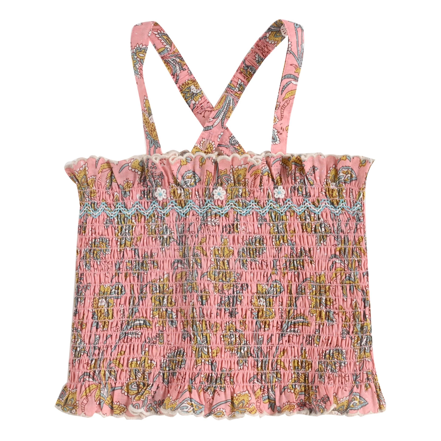 Budget ๐ Malika Organic Cotton Top Pink Louise Misha Fashion Children โ๏ธ 8 Budget ๐ Malika Organic Cotton Top Pink Louise Misha Fashion Children โ๏ธ - Image 8