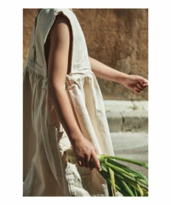 Best Pirce 😀 Mango Double Organic Cotton Muslin 👗 Dress Pink Poudre Organic Fashion Children 👍 -Outlet Kids' Fashion Store mango double organic cotton muslin dressmango double organic cotton muslin dress pink poudre organic fashion children 3