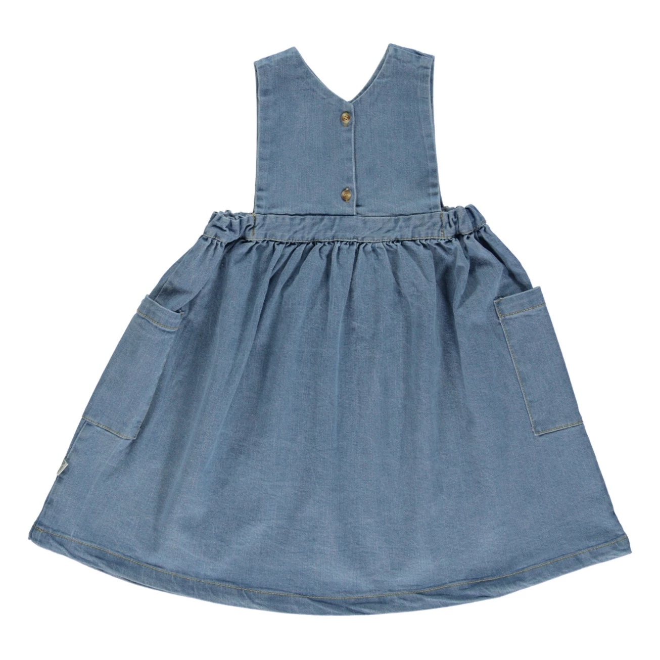 Promo 👍 Mango 👗 Dress Blue Poudre Organic Fashion Children 🎁 2 Promo 👍 Mango 👗 Dress Blue Poudre Organic Fashion Children 🎁 - Image 2