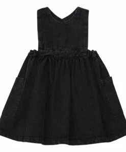 Cheap 🛒 Mango 👗 Dress Denim black Poudre Organic Fashion Children 😀