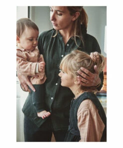 Cheap 🛒 Mango 👗 Dress Denim black Poudre Organic Fashion Children 😀 -Outlet Kids' Fashion Store mango dress denim black poudre organic fashion children 3