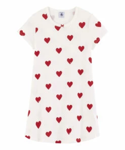 Budget ⌛ Marama Organic Cotton Nightgown White Petit Bateau Fashion Children, Adult 👏