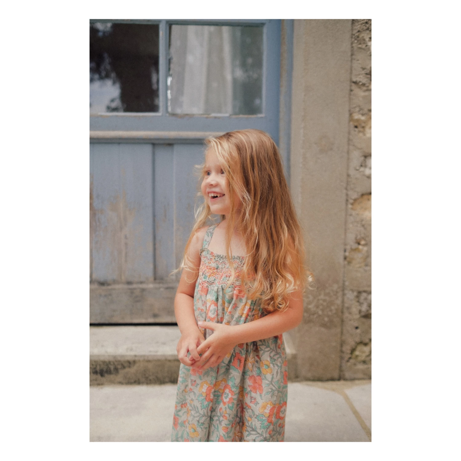 Cheap ๐ฏ Marceline Organic Cotton ๐ Dress Blue Louise Misha Fashion Teen, Children ๐ฏ 2 Cheap ๐ฏ Marceline Organic Cotton ๐ Dress Blue Louise Misha Fashion Teen, Children ๐ฏ - Image 2