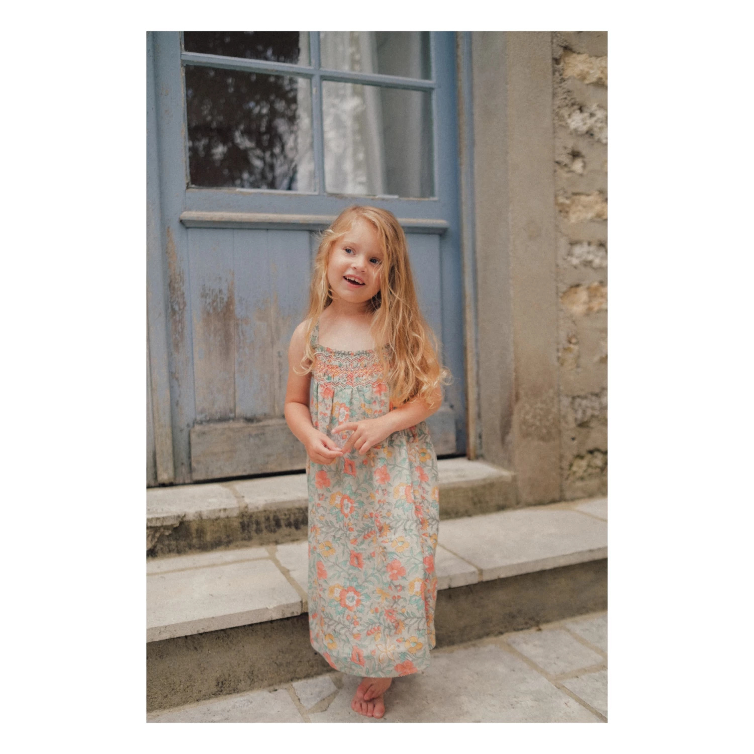 Cheap ๐ฏ Marceline Organic Cotton ๐ Dress Blue Louise Misha Fashion Teen, Children ๐ฏ 3 Cheap ๐ฏ Marceline Organic Cotton ๐ Dress Blue Louise Misha Fashion Teen, Children ๐ฏ - Image 3