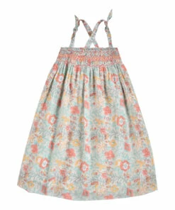 Cheap 💯 Marceline Organic Cotton 👗 Dress Blue Louise Misha Fashion Teen, Children 💯