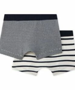 Best Pirce 🎁 Marinière Boxers - Set of 2 Navy blue Petit Bateau Fashion Teen, Children 🔔 -Outlet Kids' Fashion Store mariniere boxers set of 2marini egrave re boxers set of 2 navy blue petit bateau fashion teen children 2