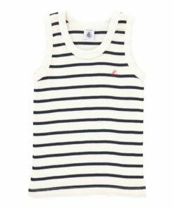 Coupon 🔥 Marinière Vest Top - Set of 2 Navy blue Petit Bateau Fashion Children 🔥 -Outlet Kids' Fashion Store mariniere vest top set of 2marini egrave re vest top set of 2 navy blue petit bateau fashion children 3