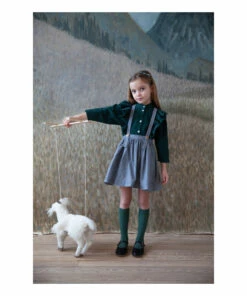 Top 10 🤩 Mavis Linen Striped Suspender Skirt Blue Soor Ploom Fashion Children 🔔 -Outlet Kids' Fashion Store mavis linen striped suspender skirt blue soor ploom fashion children 2