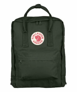 Deals ✔️ Medium Kanken Backpack Green Fjällräven Fashion Teen, Children 🎁