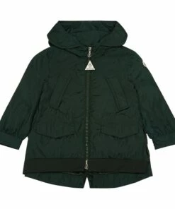 Deals 💯 Melantha Hooded Parka Dark green Moncler Fashion Teen, Children 🎉