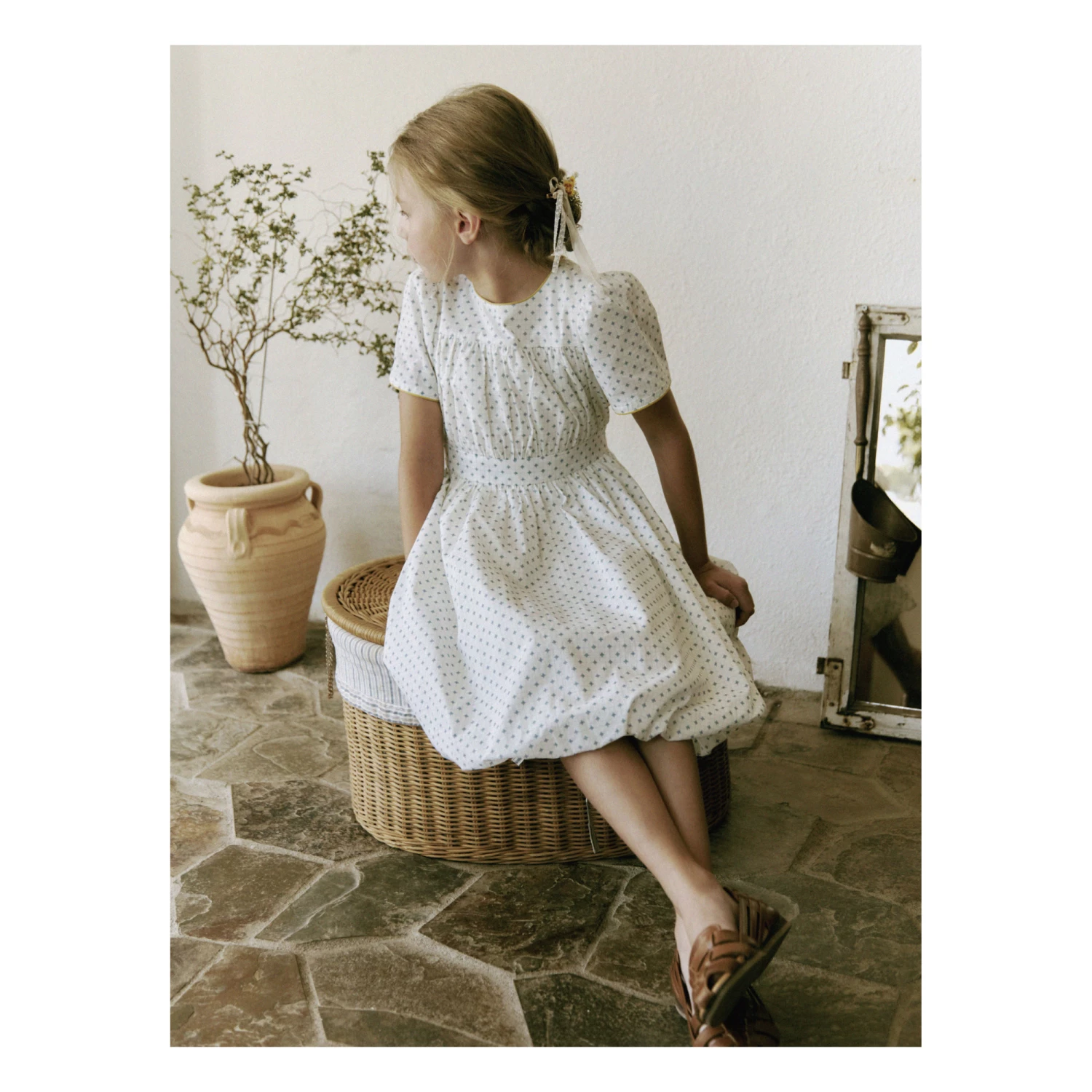 Outlet ✔️ Melide Hair Clip Ecru Louisiella Fashion Children ✔️ 3 Outlet ✔️ Melide Hair Clip Ecru Louisiella Fashion Children ✔️ - Image 3