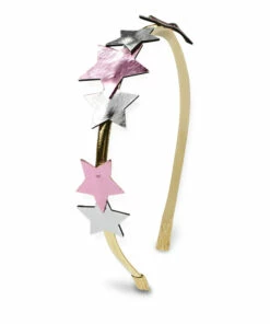 Budget ✔️ Metallic Star Headband Gold Milk x Soda Fashion Children ✨